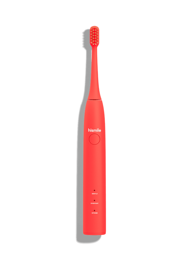 Escova de Dentes Elétrica - Vermelho Brilhante