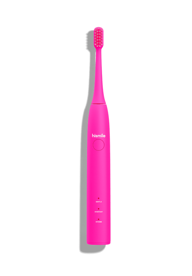 Escova de Dentes Elétrica - Rosa Brilhante
